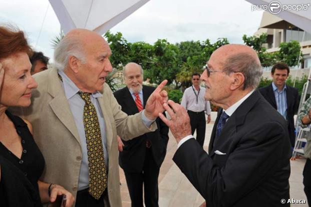 Manoel de Oliveira et Michel Piccoli