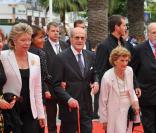 Manoel de Oliveira, et Christine Albanel, ministre de la Culture