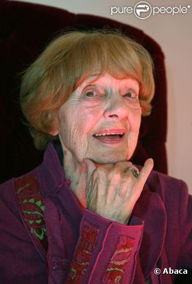 Paulette Dubost, le 28 septembre 2006 à Paris