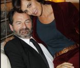 Inès de la Fressange et Denis Olivennes en septembre 2011. 