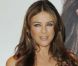 Elizabeth Hurley, engagée, lors de l'événement organisé par Estée Lauder pour promouvoir le mois de sensibilisation au cancer du sein, à Londres, le 29 septembre 2011