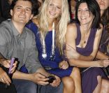 Orlando Bloom et Poppy Delevingne le 30 septembre 2011 au défilé Dior.  
