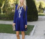 Poppy Delevingne au défilé Dior à Paris le 30 septembre 2011 au Musée Rodin