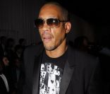 Joey Starr au défilé printemps-été 2012 de Givenchy lors de la Fashion Week parisienne le 2 octobre 2011