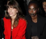 Lou Doillon et Aïssa Maïga au défilé printemps-été 2012 de Givenchy lors de la Fashion Week parisienne le 2 octobre 2011