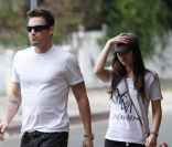 Megan Fox et son homme Brian Austin Green avaient leur tête des mauvais jours le 4 octobre 2011 à Los Feliz en Californie