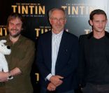 Le 19 juillet 2011 à Paris, Steven Spielberg, l'acteur Jamie Bell et Peter Jackson (Le Seigneur des Anneaux), producteur du film. Il devrait également réaliser réaliser un futur volet de la saga. 