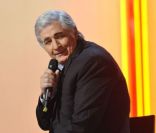 Patrick Sébastien grimé en DSK durant l'enregistrement de l'émission Vivement Dimanche diffusée le 9 octobre 2011
