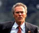 Clint Eastwood dans sa dernière apparition en tant que simple acteur : Dans la ligne de mire, en 1993. 