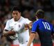 Manui Tuilagi, surpuissant 3/4 centre anglais le 8 octobre 2011 face aux Français  