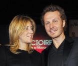 Amanda Sthers et Sinclair en mars 2011 