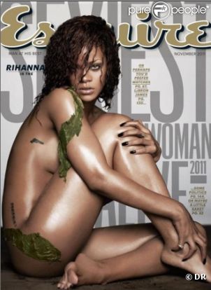 Rihanna en couverture d'Esquire