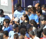 Angelina Jolie à la frontière turco-syrienne le 17 juin 2011 