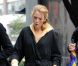 Blake Lively, l'air sérieux sur le tournage de la cinquième saison de la série Gossip Girl le 12 octobe 2011 à New York