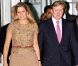 Le prince Willem-Alexander et la princesse Maxima des Pays-Bas à l'inauguration du 25e festival international Cinekid à Amsterdam, le 12 octobre 2011.