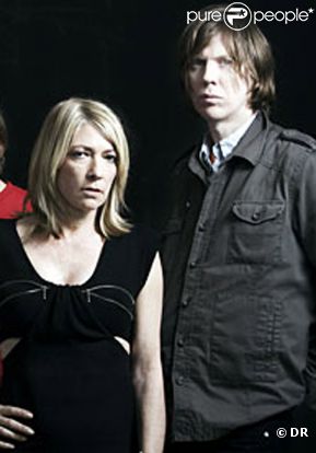 Thurston Moore et Kim Gordon de Sonic Youth