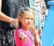 Heidi Klum et sa fille Leni chez Mr Bones Pumpkin Patch à Los Angeles le 15 octobre 2011