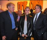 Patrick Poivre d'Arvor, Sophie et Bernard Tapie lors de la soirée d'inaguration de la boutique Look rue Saint-Honoré à Paris le 17 octobre 2011
