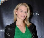 Sarah Marshall lors de la soirée San Pellegrino avec BVLGARI à la piscine du Ritz le lundi 17 octobre 2011 à Paris