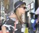 Beyoncé, enceinte, prend la pose devant ses fans à New York, le 17 octobre 2011