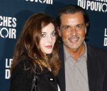 Christophe Barratier et Gwendoline à la projection des Marches du pouvoir, le 18 octobre 2011.