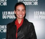 Inès Sastre à la projection du film de George Clooney Les Marches du pouvoir, à Paris. 18 octobre 2011