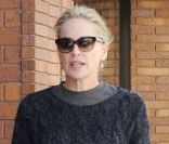 Sharon Stone, 53 ans, dans les rues de Los Angeles le 7 octobre 2011