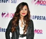 Demi Lovato participe à la fête de l'aéropostale, vendredi 21 octobre 2011 à New York.