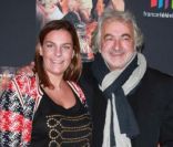 Franck Provost et sa fille Olivia lors de l'avant-première du film La Source des femmes à Paris le 24 octobre 2011