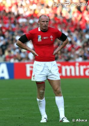 Gareth Thomas le 29 septembre 2007 à Nantes 