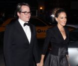 Sarah Jessica Parker et son mari Matthew Broderick, présents pour assister au gala de réouverture du New York City Center. New York, le 25 octobre 2011. 