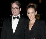 SJP et son mari Matthew Broderick sur leur 31, ont assisté à la réouverture du New York City Center. New York, le 25 octobre 2011. 