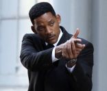 Will Smith sur le tournage de Men In Black 3, le 6 juin à New York.