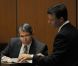 Procès de Conrad Murray accusé d'homicide involontaire sur Michael Jackson à Los Angeles le 31 octobre 2011 - ici le docteur Paul White