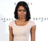Naomie Harris pour la première conférence de presse de Skyfall, à Londres le 3 novembre 2011.