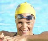 Laure Manaudou le 26 juin 2011 à Paris