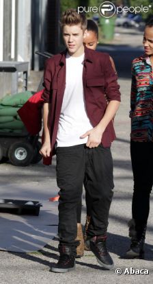 Justin Bieber en octobre 2011 à Los Angeles 