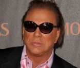 Mickey Rourke à Los Angeles pour Les Immortels, le 7 novembre 2011.