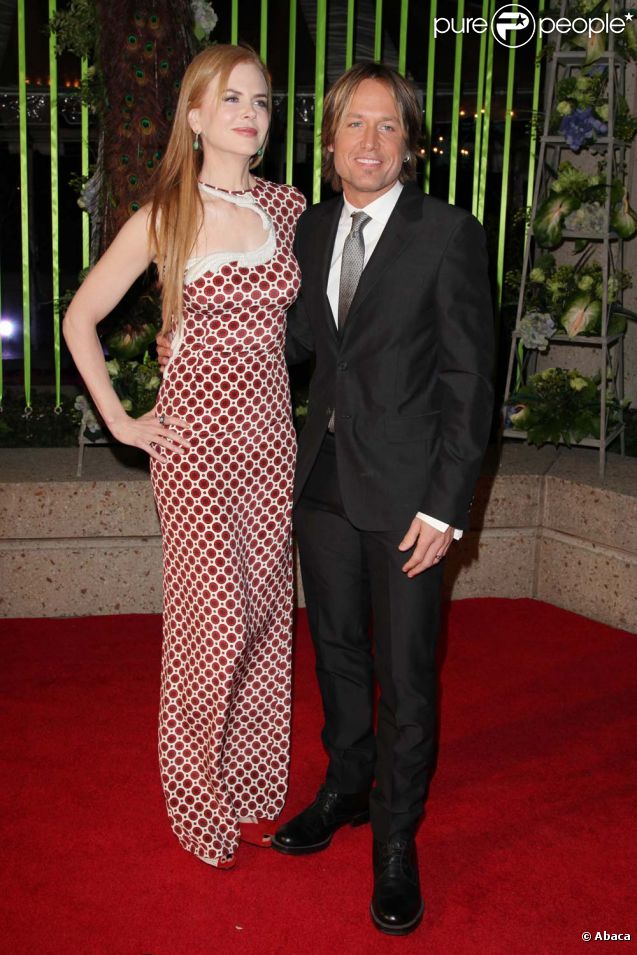 Nicole Kidman et Keith Urban aux BMI Country Music Awards, à Nashville, le 8 novembre 2011.