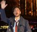 Charlie Winston illumine les Galeries Lafayette pour Noël le 8 novembre 2011 à Paris