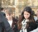 Justin Bieber se rendent dans un grand magasin sur les Champs-Elysées à Paris, le mercredi 9 novembre 2011.