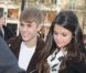 Justin Bieber se rendent dans un grand magasin sur les Champs-Elysées à Paris, le mercredi 9 novembre 2011.