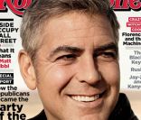 George Clooney à la couverture de <em>Rolling Stone</em>, novembre 2011.<br />