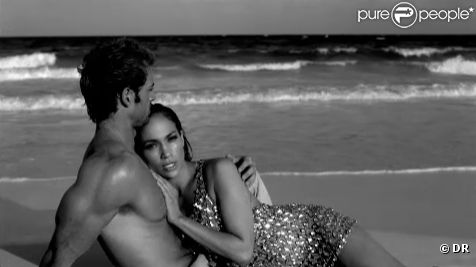 Jennifer Lopez et le danseur William Levy dans le clip du tube I'm Into You.