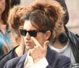PENELOPE CRUZ SUR LE TOURNAGE DE SON PROCHAIN FILM VENUTO AL MUNDO A Rome<br />