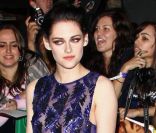 Kristen Stewart lors du lancement du nouveau volet de la saga Twilight, à Los Angeles, le 14 novembre 2011.