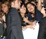 Ambiance folle lors du lancement du nouveau volet de la saga Twilight, à Los Angeles, le 14 novembre 2011.