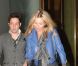 Kate Moss et Jamie Hince ont fait du shopping chez Yves Saint Laurent à Paris le 14 novembre à Paris