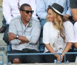 Beyoncé et Jay-Z à New York, le 12 septembre 2011.