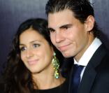 Rafael Nadal et sa compagne Xisca le 17 novembre 2011 à Londres